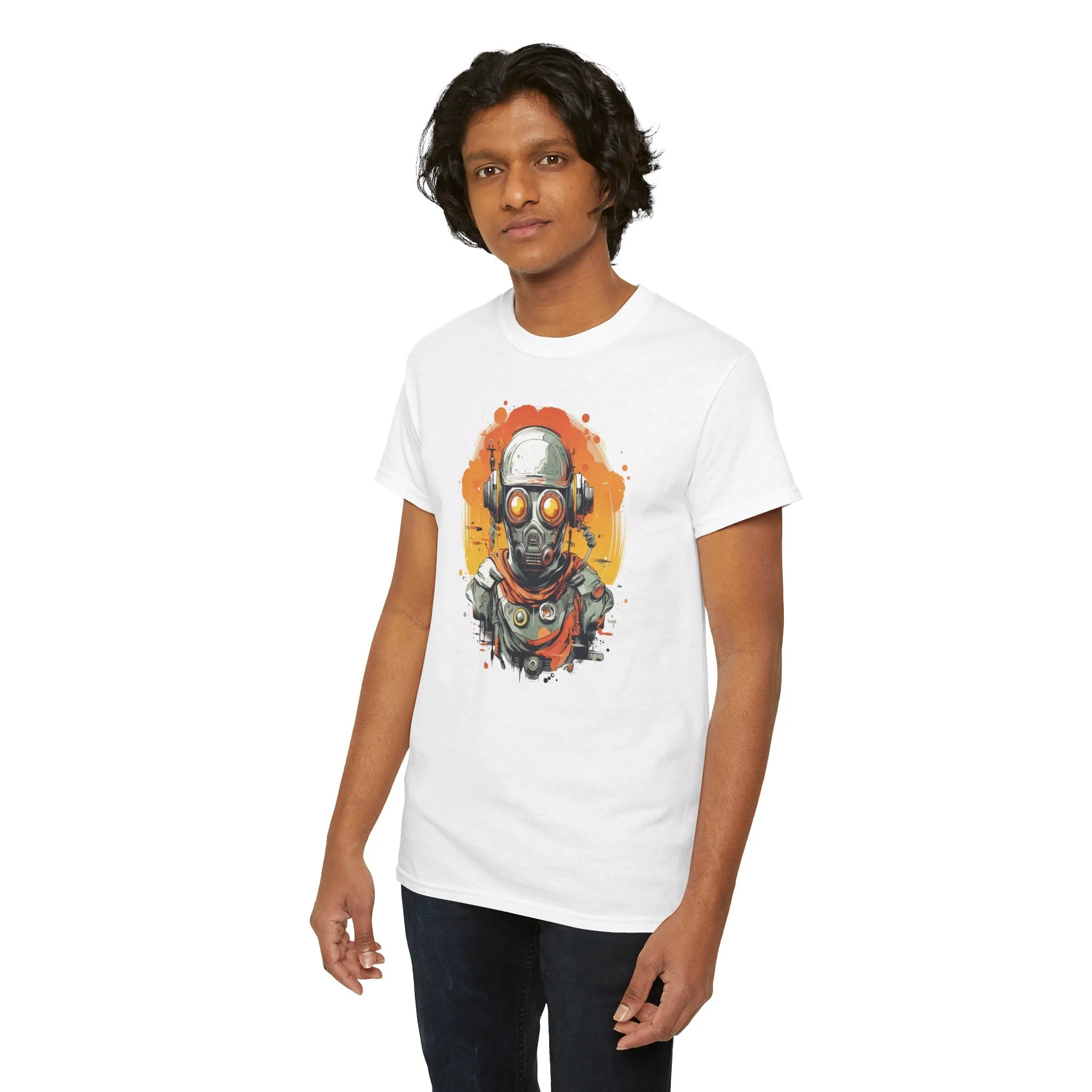 Retro Sci-Fi Helm T-Shirt | T-Shirt für Sci-Fi Fans