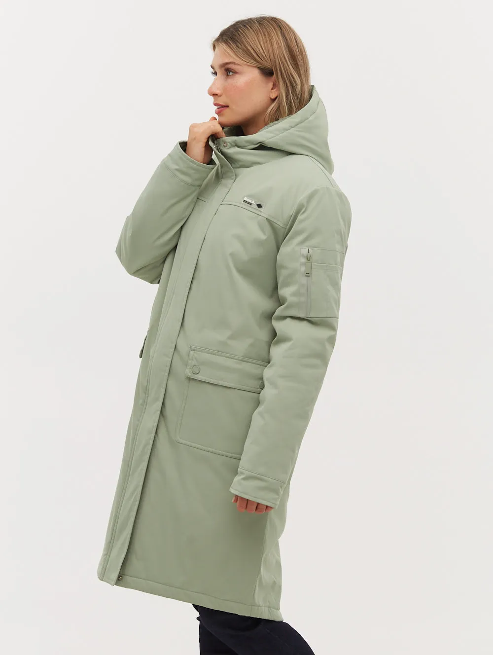 Rudie Hooded Long Parka