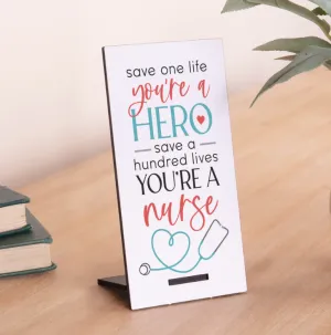 Save One Life Snap Sign