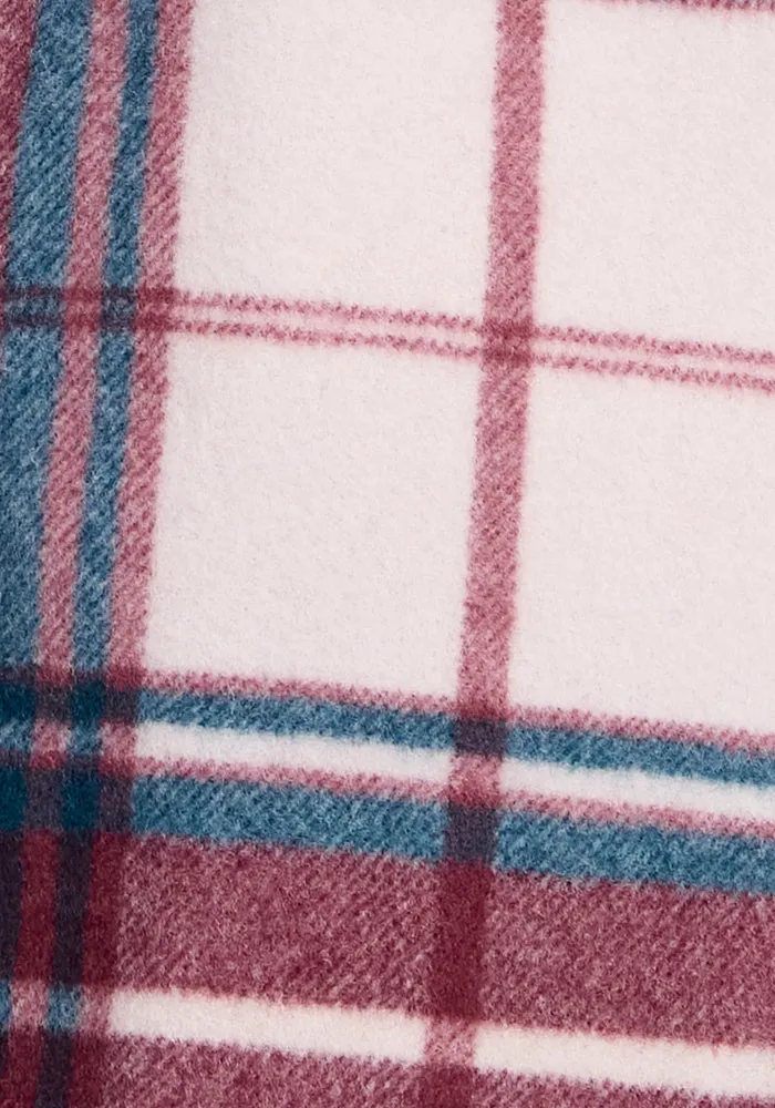 Sawyer Shacket • Final Sale Deals! - Frozen Cranberry Plaid