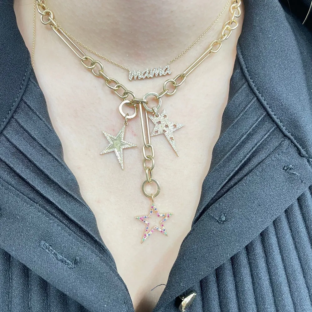 Star Pendant 30.30x19.85mm