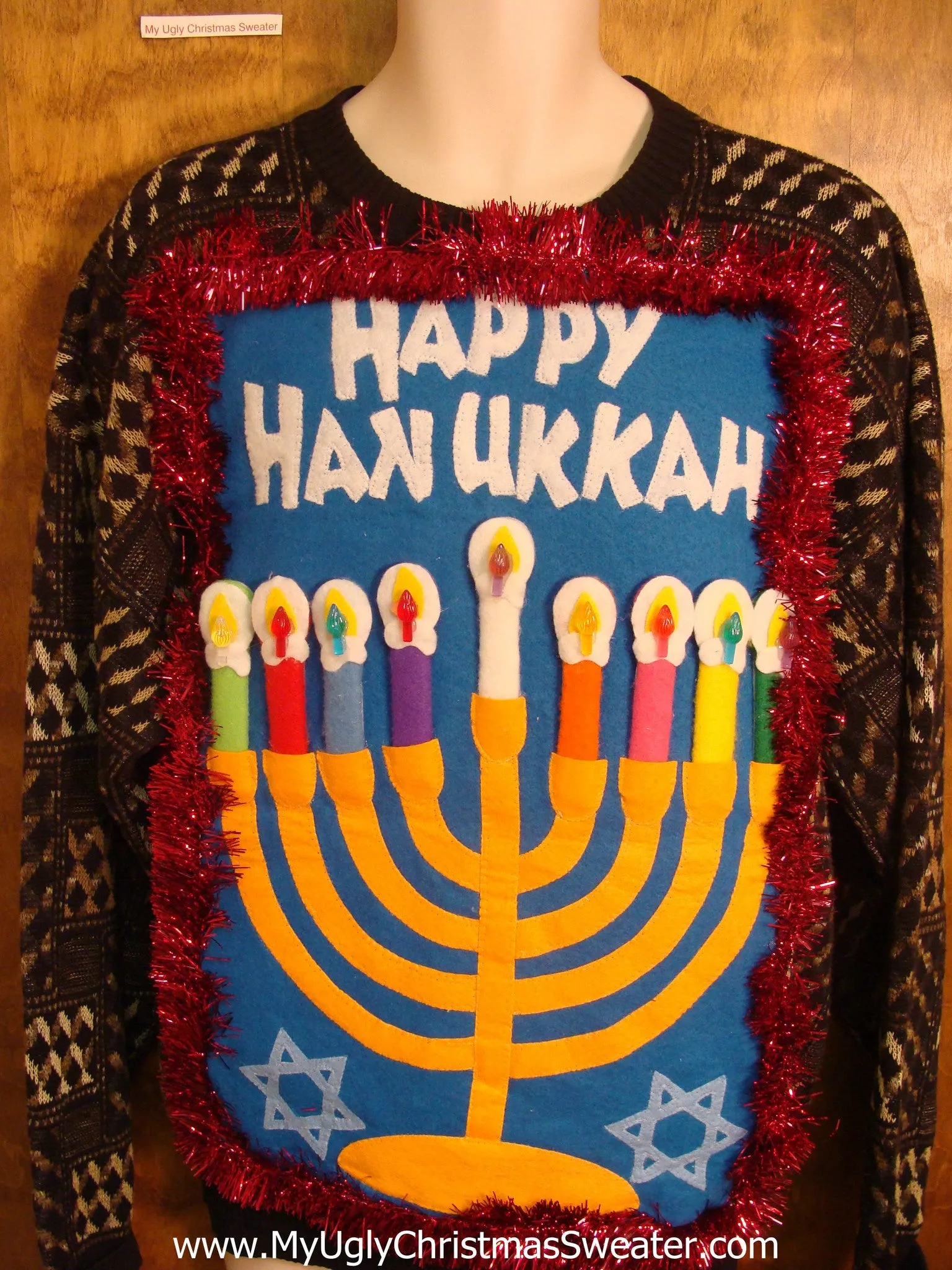 Tacky Happy Hanukkah Sweater