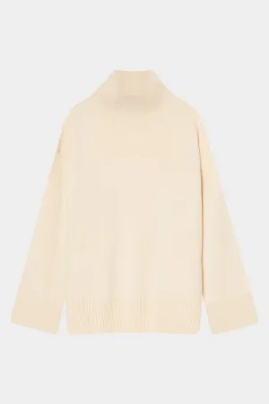 THE CLASSIC TURTLENECK - ECO WHITE