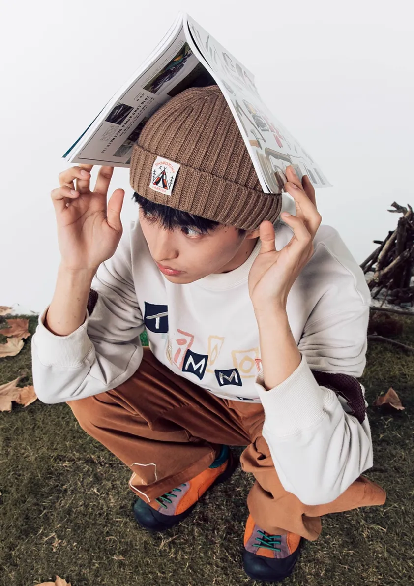 TIKIMOMOKA スウェットシャツ TMK013