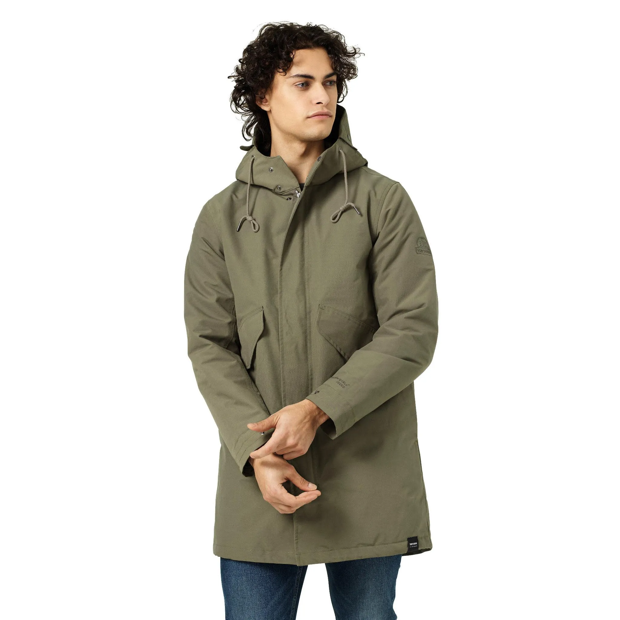 Tretorn Men&#x27;s Ocean Net Parka Field Green | Buy Tretorn Men&#x27;s Ocean Net Parka Field Green here | Outnorth
