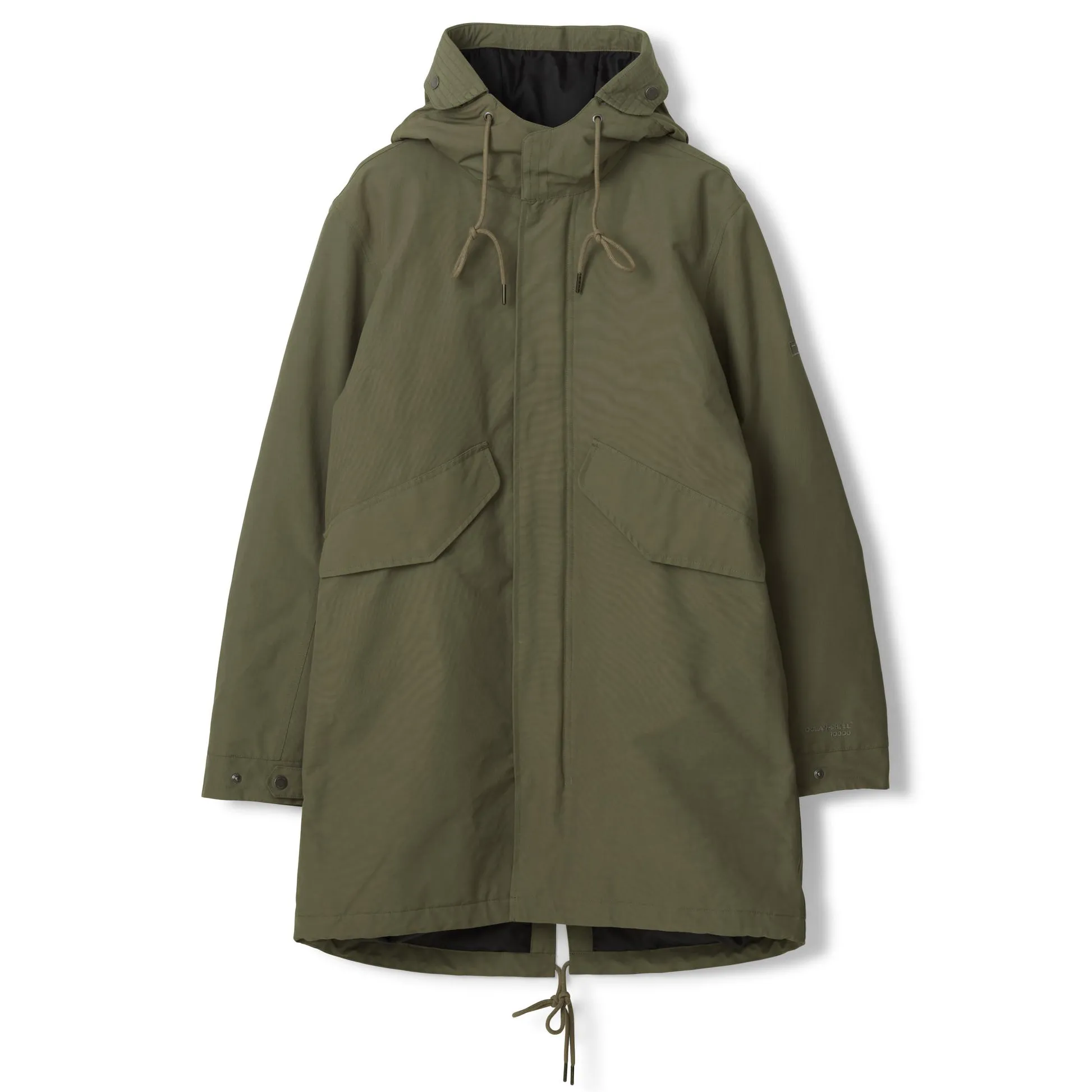 Tretorn Men&#x27;s Ocean Net Parka Field Green | Buy Tretorn Men&#x27;s Ocean Net Parka Field Green here | Outnorth