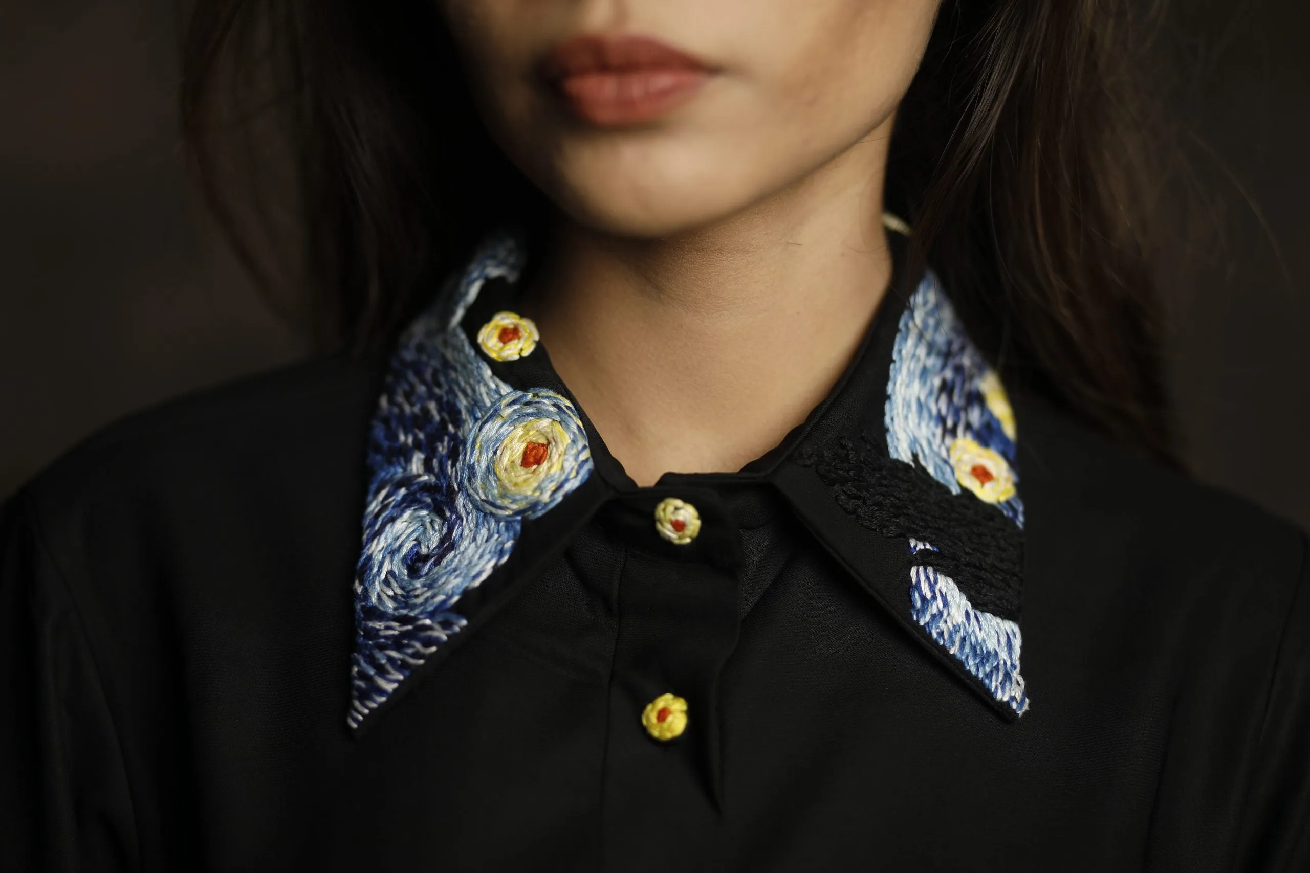 VAN GOGH BACKLESS SHIRT