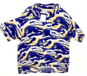 Vintage Rayon Japan Print Shirt by Columbia