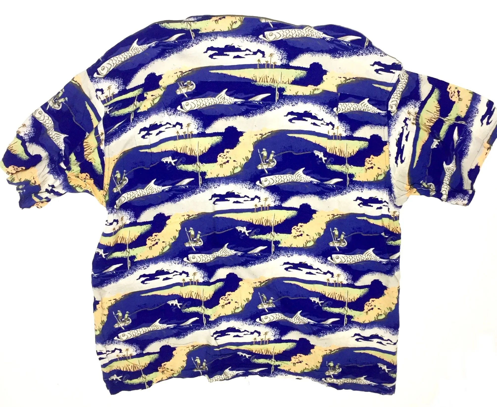 Vintage Rayon Japan Print Shirt by Columbia