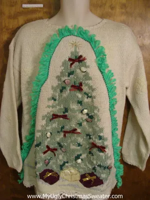 Xmas Tree and Presents Ugly Christmas Jumper